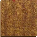 Bodengold-Relikt vom Liveball,  2015

Blattgold auf Linol, 30 × 30 cm
rückseitig beschriftet

Ausrufpreis: 500,-